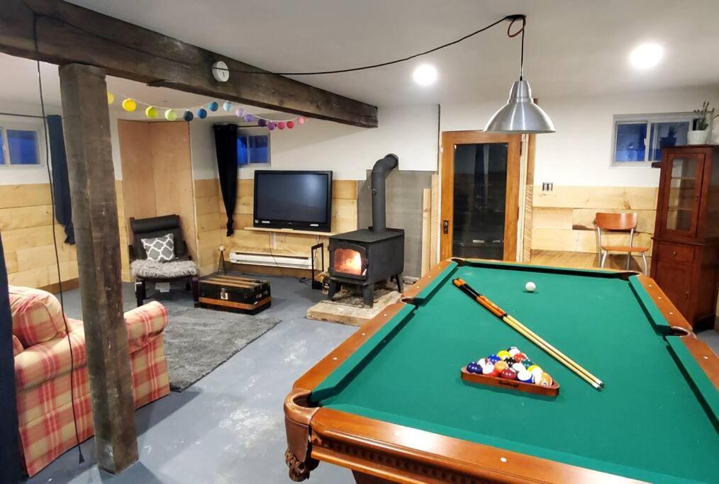Chalet Nabu L'Ours - Riviere - Billard Saint-Alexis-des-Monts Eksteriør billede
